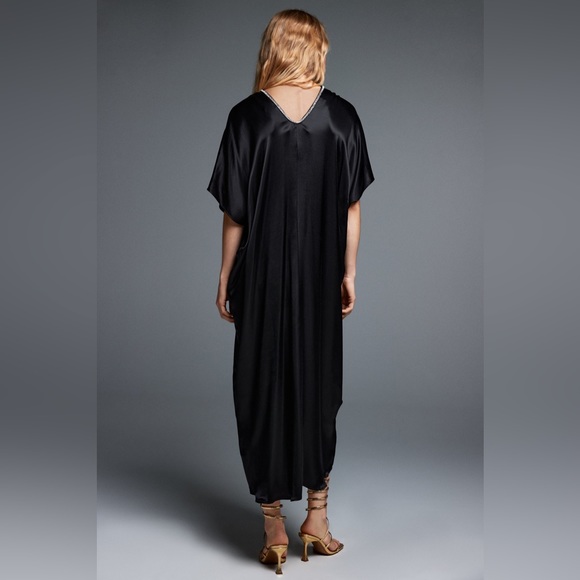 NWT Zara Satin Effect Tunic - Picture 4 of 6